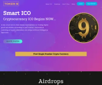 Token9.io(Best ICO Cryptocurrency Platform) Screenshot