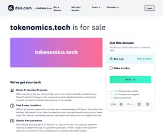 Tokenomics.tech(Tokenomics tech) Screenshot