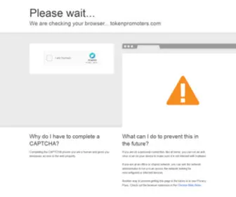 Tokenpromoters.com(Token Promoters) Screenshot