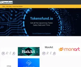 Tokensfund.io(Crypto Media & PR) Screenshot