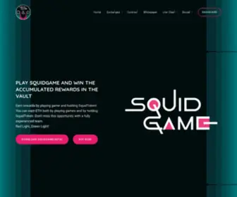 Tokensquidgame.com(SquidGameToken) Screenshot