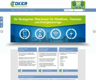 Toker-Telecom.de(Toker telecom) Screenshot