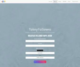 Tokeyfollower.com(SERVER CARA TAMBAH FOLLOWER INSTAGRAM) Screenshot