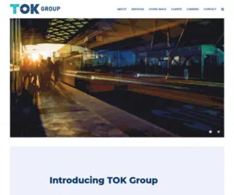 Tokgroup.com(TOK Group) Screenshot