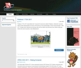 Toki.or.id(Tim Olimpiade Komputer Indonesia) Screenshot