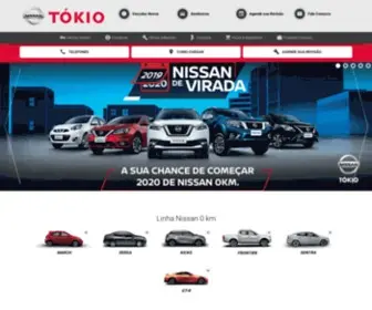 Tokionissan.com.br(Concessionária Tókio Nissan) Screenshot