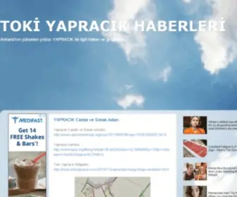 Tokiyapracik.com(Yapracık Toki Konutları Bilgi Platformu) Screenshot