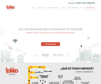 Tokkobroker.com(Tokko Broker) Screenshot
