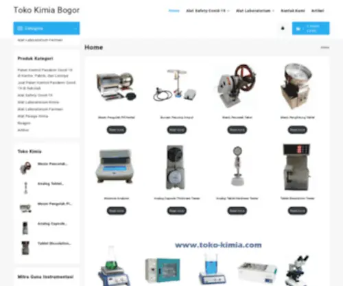 Toko-Kimia.com(Peralatan dan bahan kimia) Screenshot