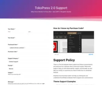 Toko.press(Premium Ecommerce WordPress Themes) Screenshot