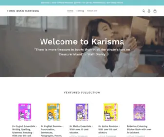 Tokobukukarisma.com(Toko Buku Karisma) Screenshot