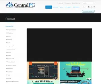 Tokocentralpc.com(Toko Komputer Rakitan Central PC Harco) Screenshot