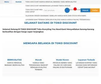 Tokodiscount.com(TOKO DISCOUNT) Screenshot