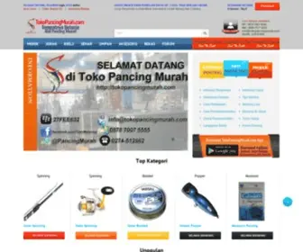 Tokopancingmurah.com(Toko Pancing murah jual alat pancing untuk di laut dan di air tawar online terpercaya) Screenshot