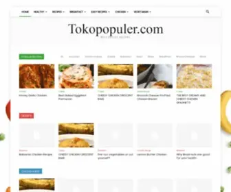 Tokopopuler.com(Home) Screenshot