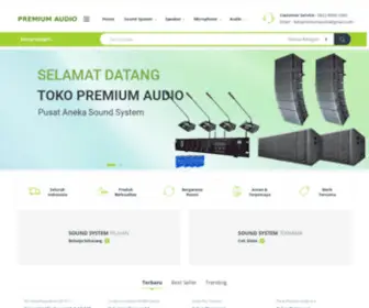 Tokopremiumaudio.com(Jual Premium Audio) Screenshot