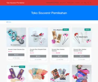 Tokosouvenirpernikahan.com(Souvenir Murah &amp; Unik) Screenshot