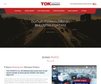 Tokotomotiv.com.tr(TOK OTOMOTIV A.Ş) Screenshot