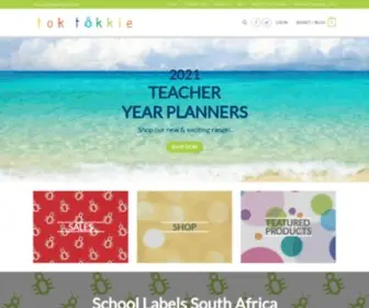 Toktokkie.co(Labels for school and personalised stationery) Screenshot