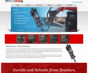 Toku-America.com(Ohio Hydraulic Breakers) Screenshot