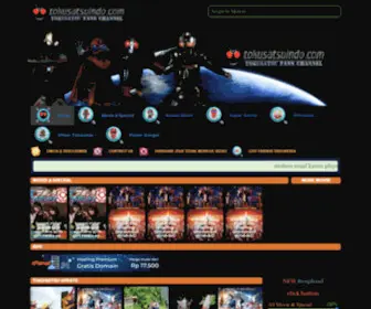 Tokusatsuindo.com(Tokusatsu watch free streaming sub indonesia) Screenshot