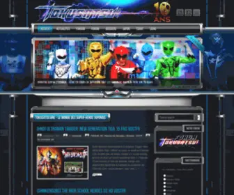 Tokusatsu.org(Sentaï) Screenshot