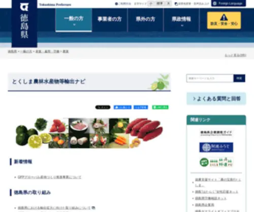 Tokushima-Exnetwork.org(ホームページの移転案内) Screenshot