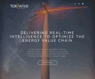 Tokwise.com(Energy Intelligence) Screenshot