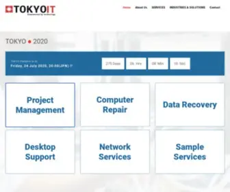 Tokyo-IT.com(Tokyo it services) Screenshot