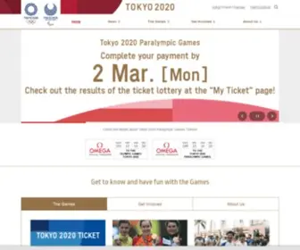 Tokyo2020.org(Com Laude) Screenshot