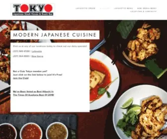 Tokyoacadiana.biz(Tokyo Japanese Steak House) Screenshot