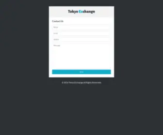 Tokyoex.net(Tokyo Exchange) Screenshot