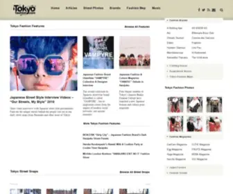 Tokyofashion.com(Tokyo Fashion News) Screenshot