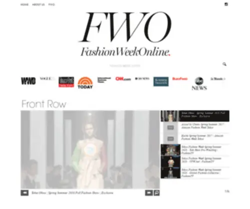 Tokyofashionweeklive.com(Fashion Week Online は、世界) Screenshot