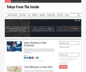 Tokyofromtheinside.com(Tokyo From The Inside) Screenshot