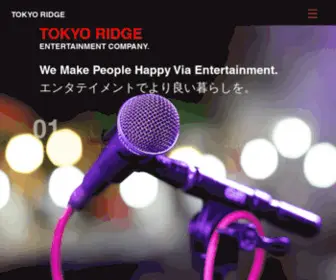Tokyoridge.com(Home) Screenshot