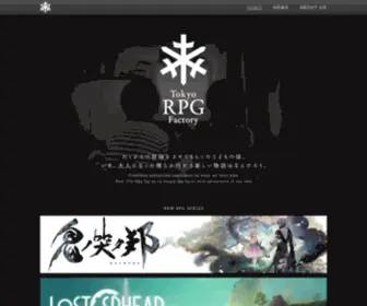 Tokyorpgfactory.com(Tokyo rpg factory) Screenshot