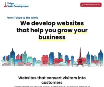 Tokyowebdevelopment.com(Tokyo Web Development) Screenshot