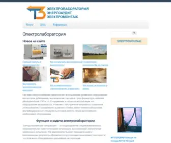 TokZamer.ru(Электролаборатория в Москве) Screenshot