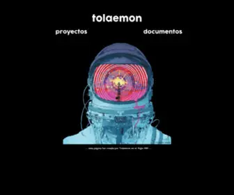 Tolaemon.com(Electronica musica hardware software sintetizadores) Screenshot