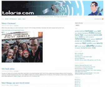 Tolaris.com(When the going gets tough) Screenshot