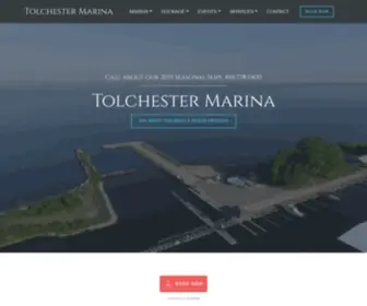 Tolchestermarina.com(Tolchester Marina) Screenshot