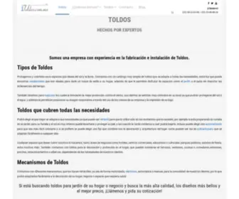 Toldos.com.mx(Toldos México) Screenshot