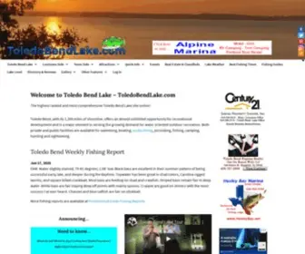 Toledo-Bend.com(The Most Comprehensive Toledo Bend Lake Guide) Screenshot