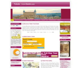 Toledo-Travelguide.com(Toledo Tourist Information Guide) Screenshot