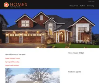 Toledobladehomes.com(Home Sales) Screenshot