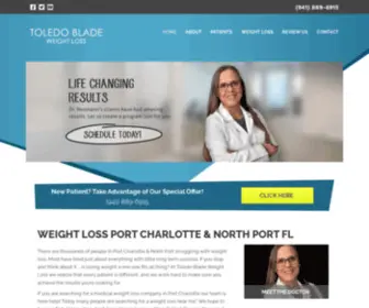 Toledobladeweightloss.com(Weight Loss Options in Port Charlotte & North Port) Screenshot