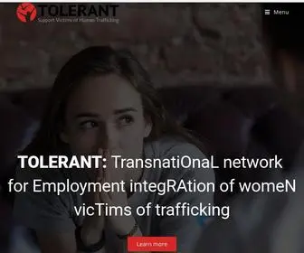 Tolerantproject.eu(“TOLERANT) Screenshot