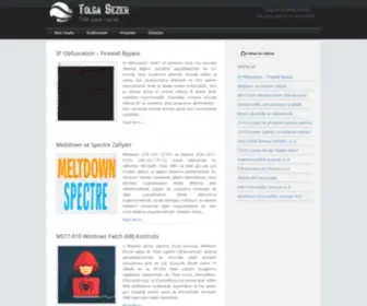 Tolgasezer.com.tr(Tolga Sezer) Screenshot