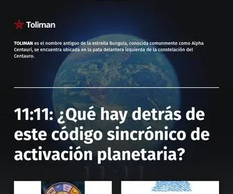 Toliman.com(Astrología) Screenshot